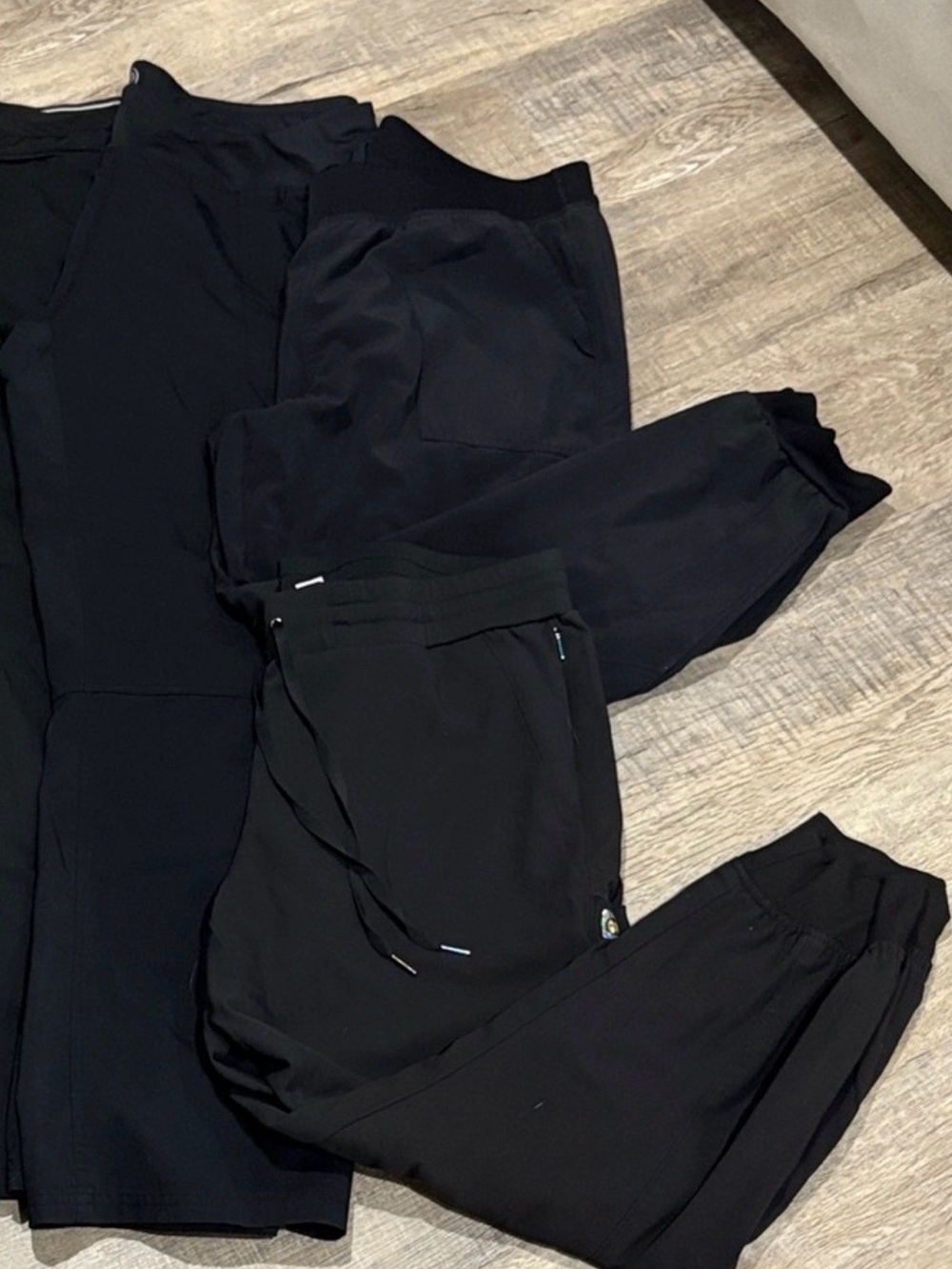 Lot of 3 Large Petite Scrub Pants
